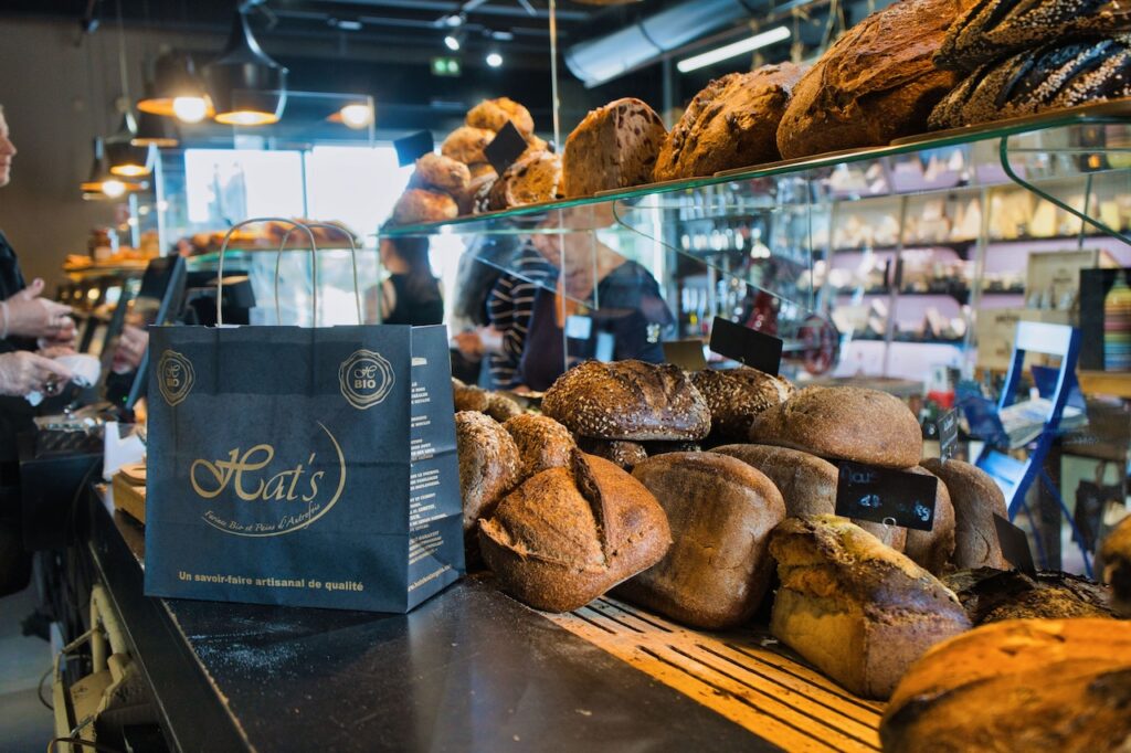 Sacs personnalisés boulangerie