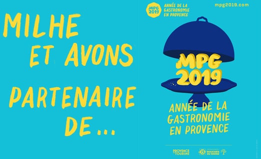 Milhe et Avons partenaire de Marseille Provence Gastronomie